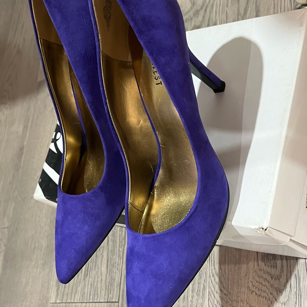 Elegant Purple Women's Heels